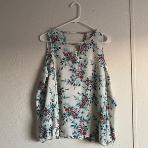 Lightweight floral shirt